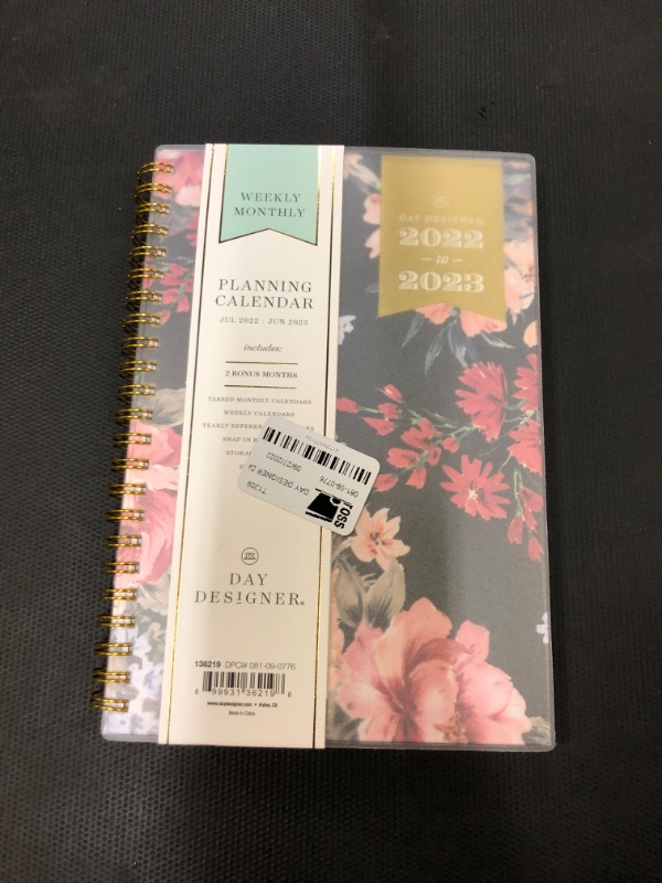 Photo 6 of ****5 PACK**** 2022-23 Academic Planner Weekly/Monthly  Pepper - Cambridge	***MISC COLORS***