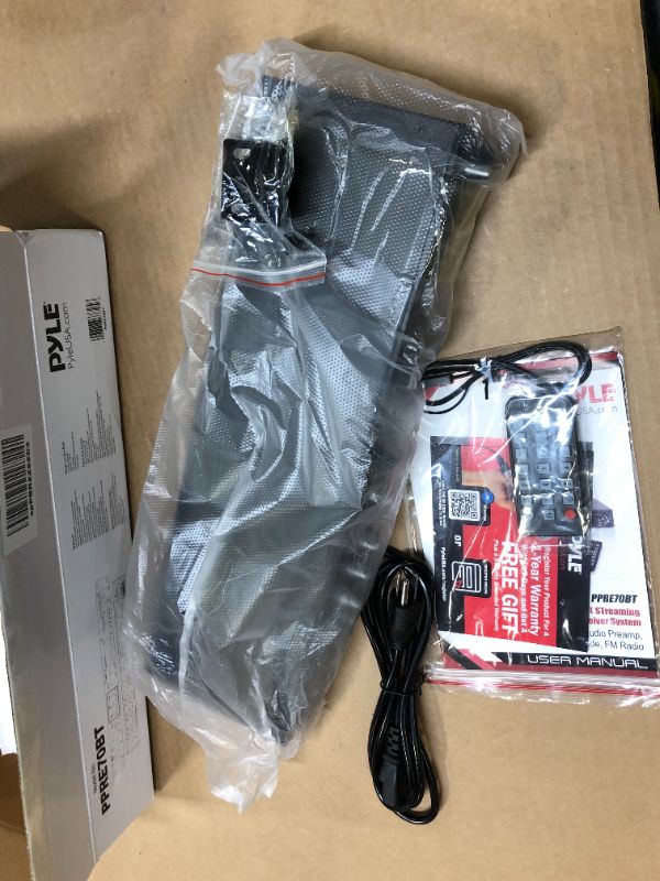 Photo 1 of PYLE BLUETOOTH AMPLIFIER RECEIVER SOUND SYSTEM
