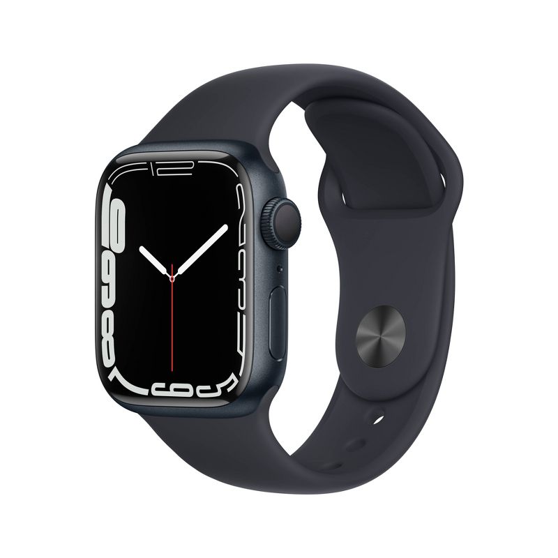 Photo 1 of Apple Watch Series 7 (GPS) 45mm with Midnight Sport Band

