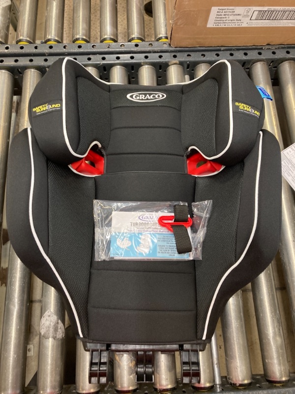 Photo 1 of Graco TurboBooster Highback LX Booster Car Seat with Safety Surround - Stark