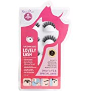 Photo 1 of BEAUTY CAT 3D False Eyelashes Classic -Full Long Dramatic and Natural Look / Comfortable Wearing Strip Lashes by Handmade, Soft & Light Weight Fluffy Faux Eyelash(5 Pairs) No. 012-CHERRYBLOSSOMS
