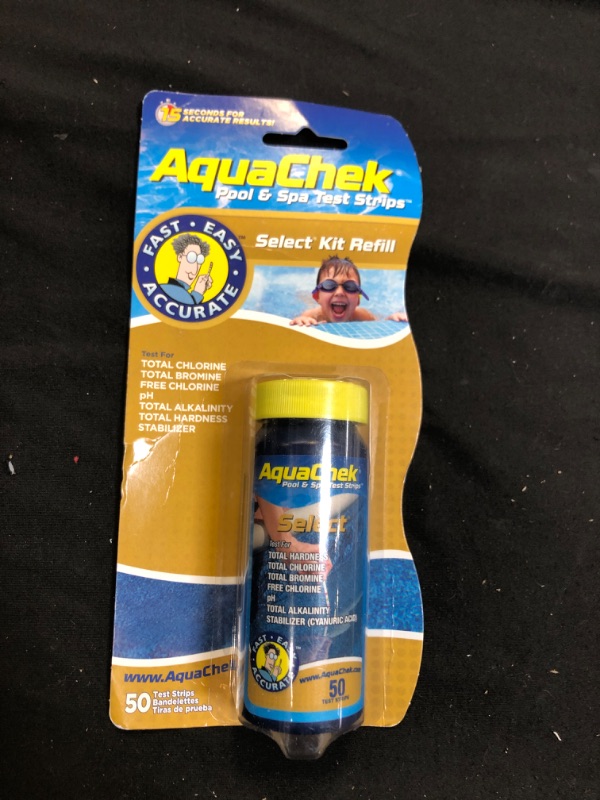 Photo 2 of Aquachek Select Test Strips 7-Way Refill Kit