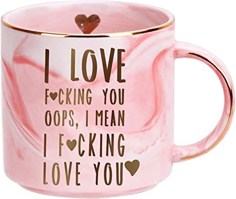 Photo 1 of Birthday Gifts for Women, Funny Gifts for Your Girlfriend, Wife, Mom, Sister, Best Friends, Marble Ceramic Coffee Mug 12 oz, Unique Gifts for Christmas, Valentine's Day, Mother's Day, Anniversary