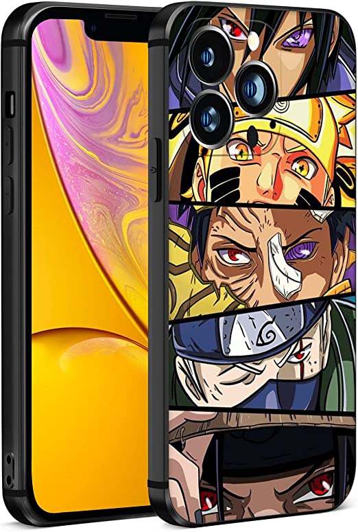 Photo 1 of Anime Akatsuki Eyes Manga Design Phone Case Cover Shell for iPhone 12 PRO(Matte Soft Silicone case,DDtest129)