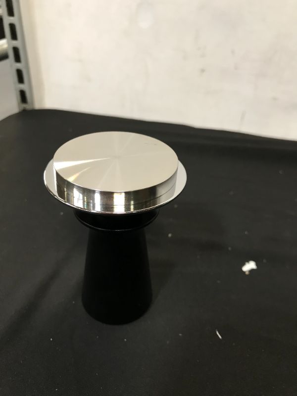 Photo 2 of 51mm Espresso Tamper for Espresso Machine Accessories with Calibrated Spring Loaded, Stainless Steel Flat Base Espresso Coffee Barista Hand Calibrated Tamper Tools, Black
