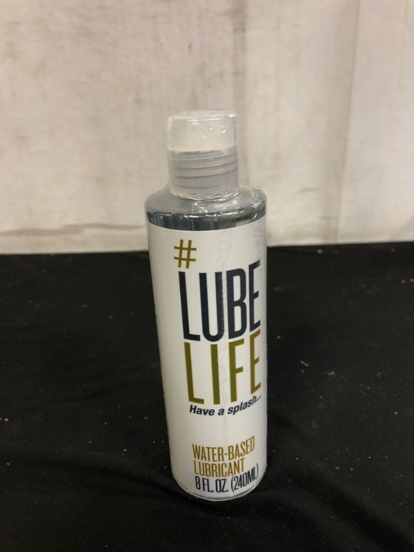 Photo 2 of #LubeLife Water-Based Personal Lubricant, Lube for Men, Women and Couples, Non-Staining, 8 Fl Oz
,EXP 10/2024