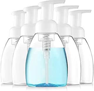 Photo 1 of Youngever 5 Pack Clear Plastic Foaming Soap Dispenser (12 Ounce