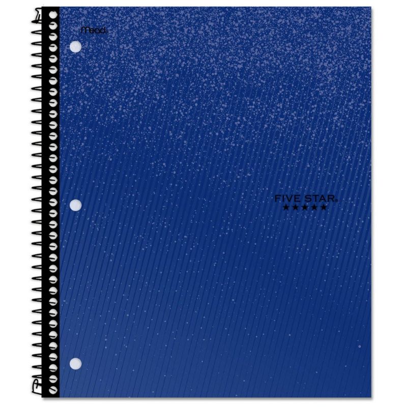 Photo 1 of Five Star 1 Subject Wide Ruled Spiral Notebook
{pack of 4}
