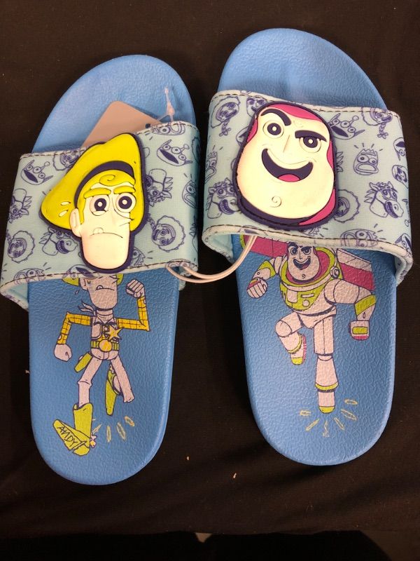 Photo 2 of Boys' Disney Toy Story Swim Slide Sandals - - Disney Store
7/8