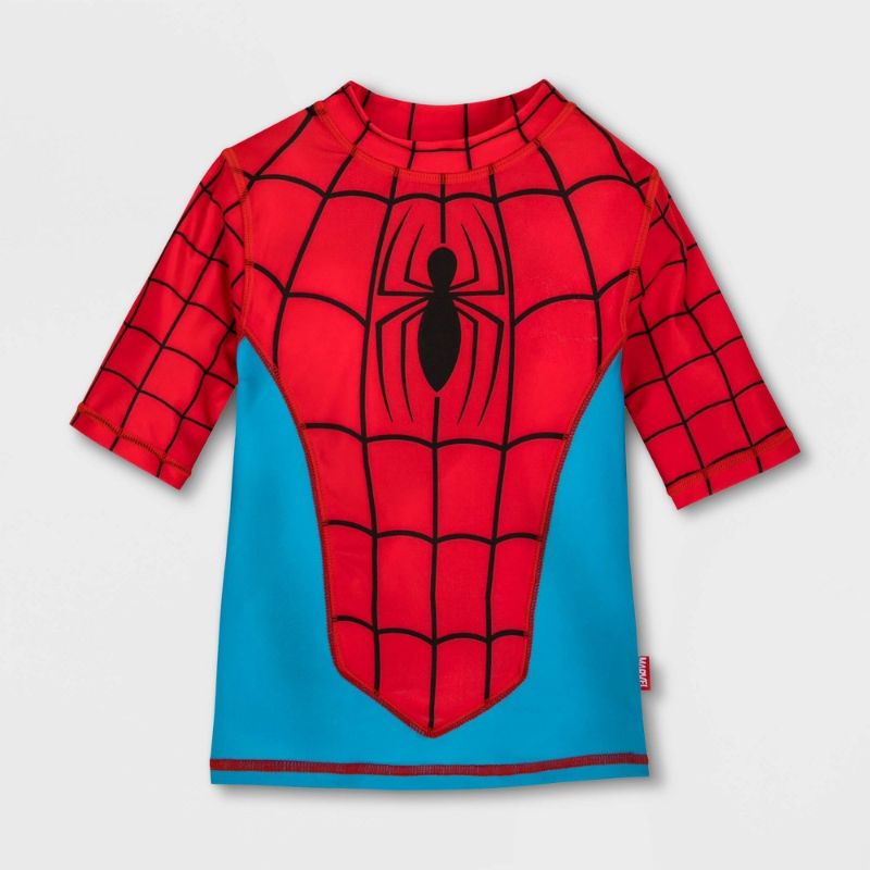 Photo 1 of Boys' Marvel Spider-Man Rash Guard - - Disney Store
5/6