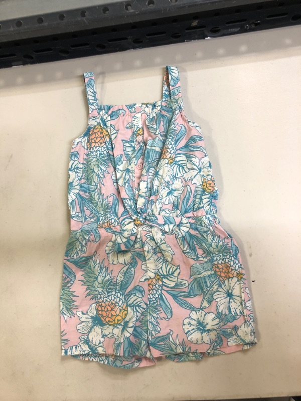 Photo 1 of 2t pineapple floral romper 