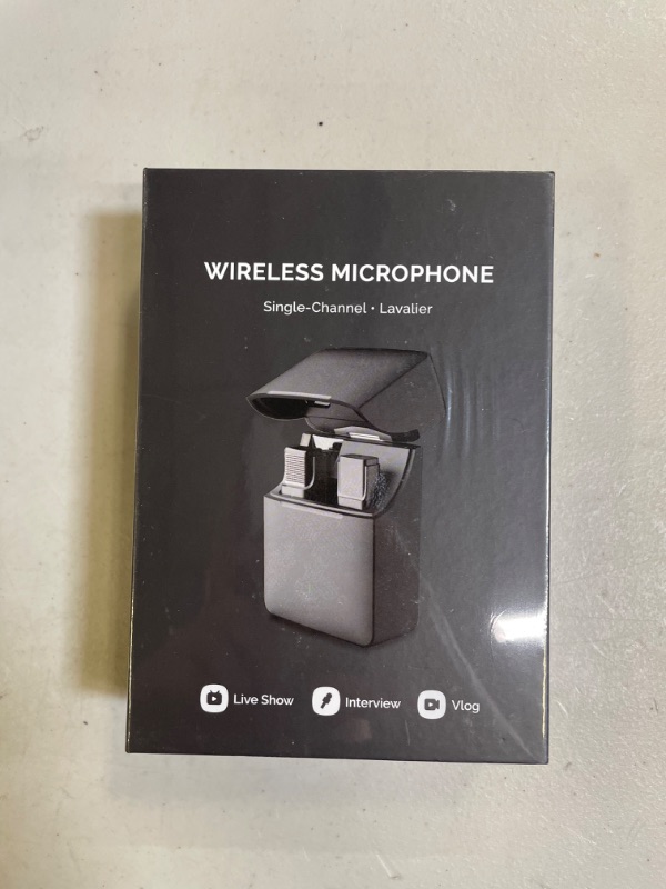 Photo 3 of Texbobang Wireless Lavalier Microphone for Type-C,with 40H Charging Case, Noise Reduction Auto-syncs, Plug & Play Lapel Clip-on Wireless Mic, TikTok |Youtubers|Facebook Live Stream|Vloggers Factory sealed 