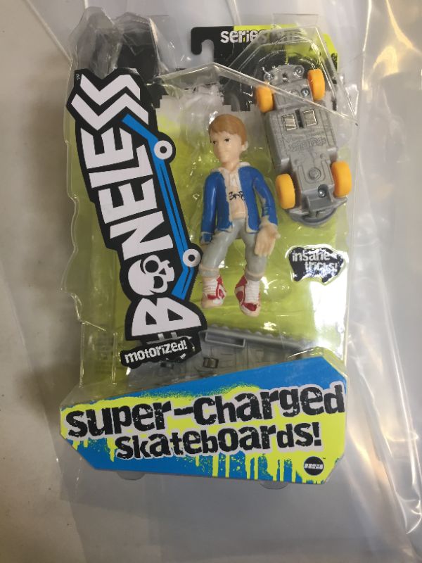 Photo 2 of #Boneless Super-Charged Mini Toy Stunt Skateboard with Poseable Skater - Ryan

