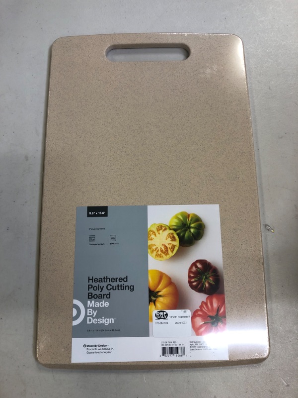 Photo 2 of 10"x16" Heathered Poly Cutting Board - Made By Design™

