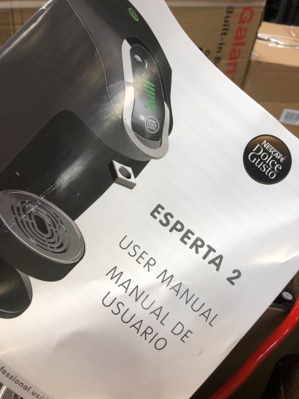 Photo 1 of NESCAFÉ Dolce Gusto Coffee Machine, Esperta 2, Espresso, Cappuccino and Latte Pod Machine
