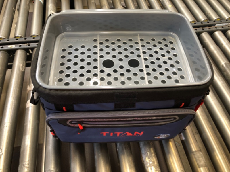 Photo 2 of Arctic Zone Titan Deep Freeze Zipperless Hardbody Coolers - Sizes: 9, 16, 30 and 48 Can - Colors: Navy, Moss, Process Blue, Pine, Citrus, Gray, Blue Lagoon
