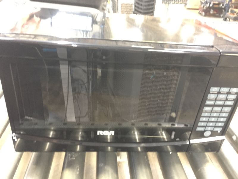 Photo 2 of 0.7 cu. ft. Countertop Microwave in Black