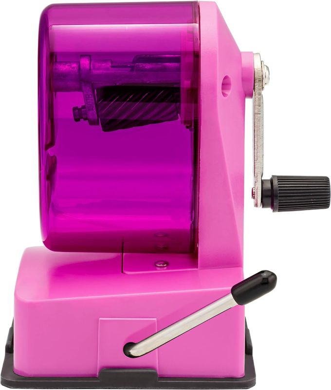 Photo 1 of 4 --------- X-acto Vacuum Mount Manual Pencil Sharpener PINK
