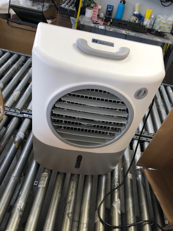 Photo 2 of HESSAIRE MC18M Portable Evaporative Cooler – Color May Vary, 1300 CFM, Cools 500 Square Feet , White
