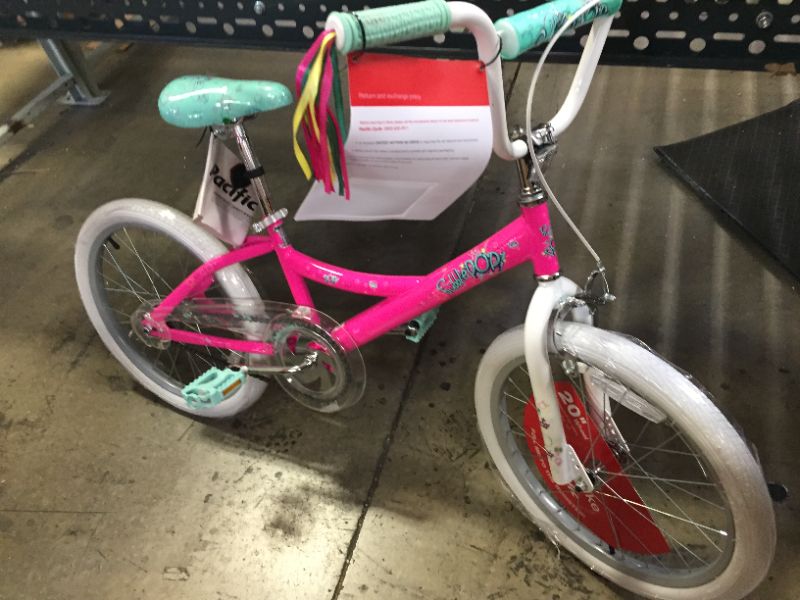 Photo 1 of 20" Pacific Cycle Kids' Bike BUBBLE POP , DAMAGE TO HANDLEBARS 