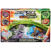 Photo 1 of Beyblade Burst QuadDrive Collision Nebula Beyblade Stadium Battle Set