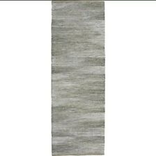 Photo 1 of 2'3"X7' Runner Woven Rug Gray - Threshold
