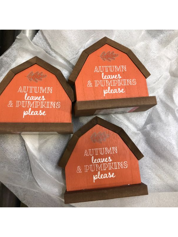 Photo 1 of AUTUM HOUSE SIGN - QTY6