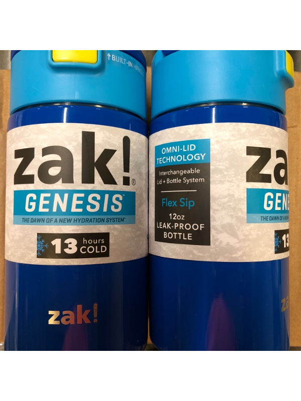 Photo 2 of 2 Zak! Designs 12oz Double Wall Stainless Steel Vacuum Insulated Flex Bottle