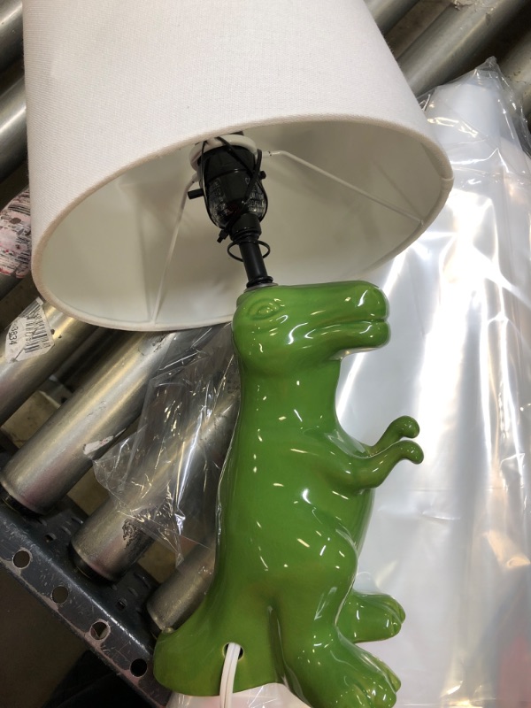 Photo 2 of Dinosaur Table Lamp Green - Pillowfort™