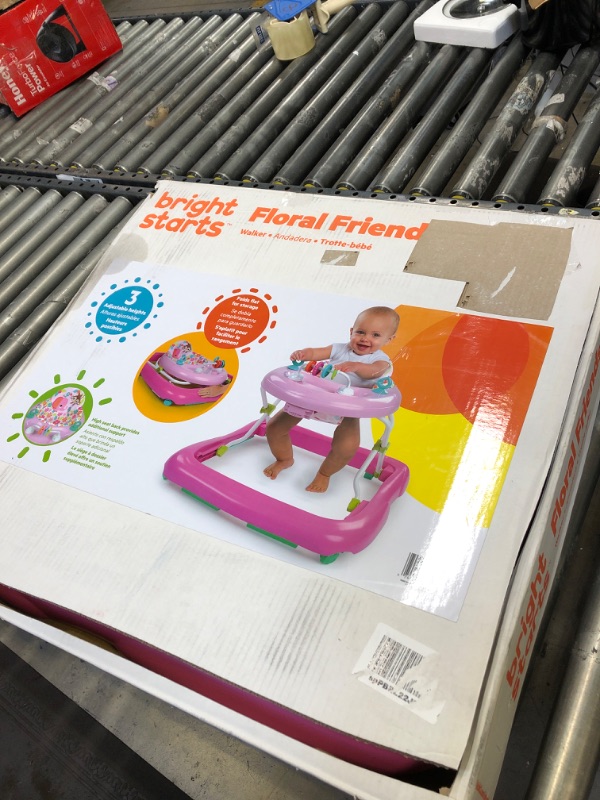 Photo 2 of Bright Starts Floral Friends Baby Walker