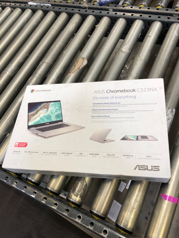 Photo 5 of ASUS Chromebook C523NA-TH44F 15.6" Laptop FHD 1920x1080 Intel Celeron N3350 4GB 64GB eMMC Chrome OS