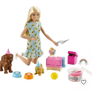 Photo 1 of Barbie Puppy Party Doll and Playset

