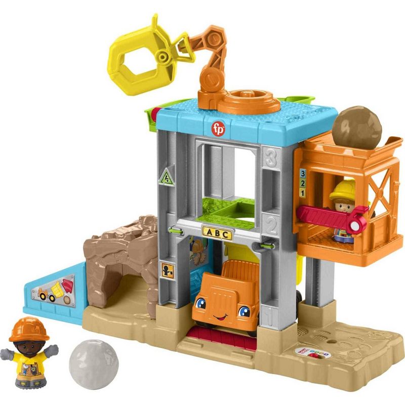 Photo 1 of Fisher-Price Little People Load Up 'n Learn Construction Site Playset

