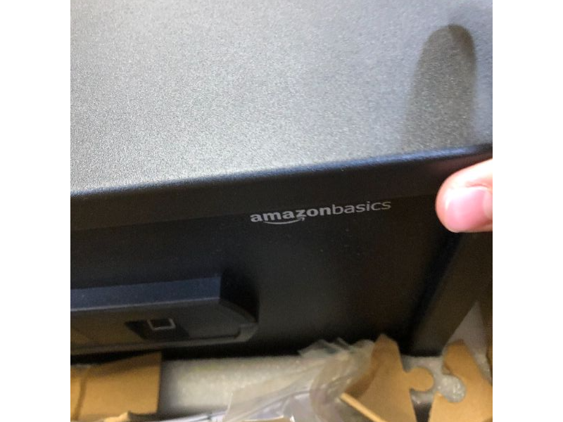 Photo 2 of Amazon Basics Steel Security Safe with Programmable Biometric Fingerprint Lock - Secure Cash