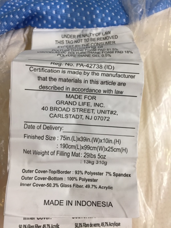 Photo 1 of 8 INCH QUEEN SIZE MATTRESS 