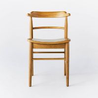 Photo 1 of  Kaysville Curved Back Wood Dining Chair - Threshold™ designed with Studio McGee