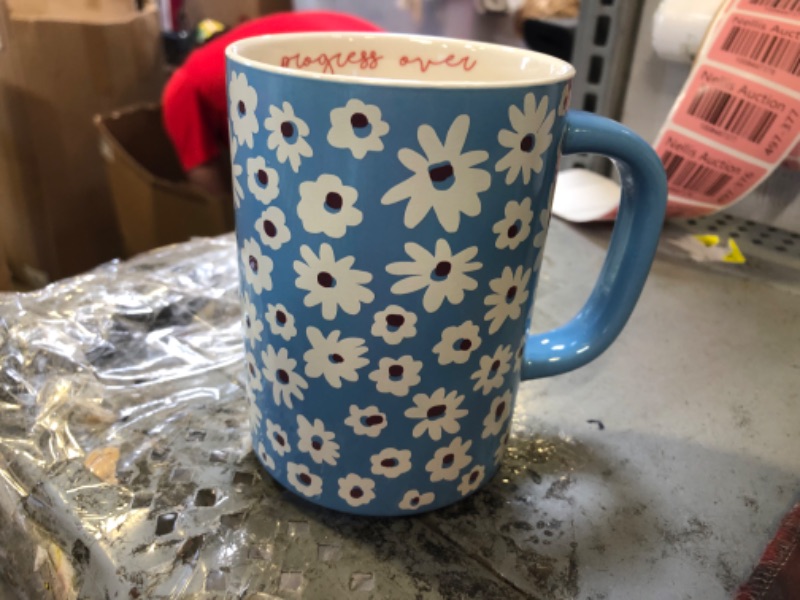 Photo 1 of 16oz Stoneware Tiny Flowers Mug - Room Essentials --- Pack of 2