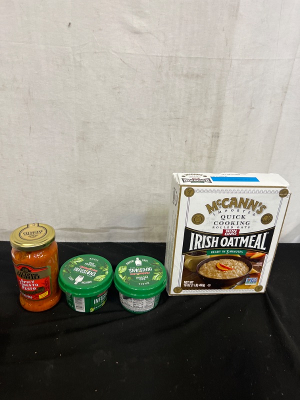 Photo 1 of 4PC LOT, VARIOUS FOOD ITEMS, EXP 10/22- 10/11/23