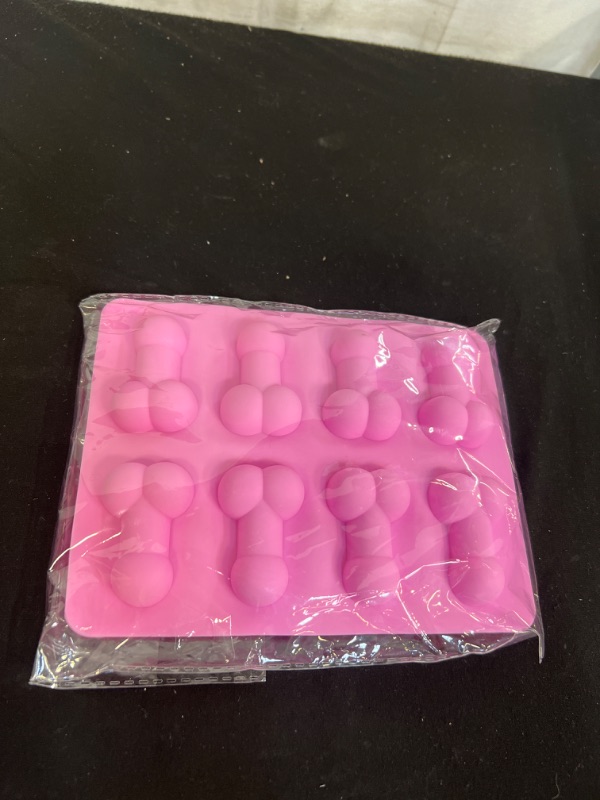 Photo 1 of 2PC FUNNY SILICONE MOLDS FOR CHOCOLATE AND ICE MAKING 