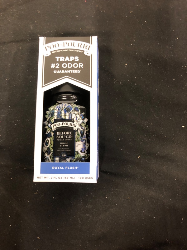 Photo 1 of 2 fl oz Toilet Spray Royal Flush - Poo~Pourri