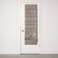Photo 1 of 15 Pocket Over the Door Hanging Shoe Organizer Gray - Room Essentials™