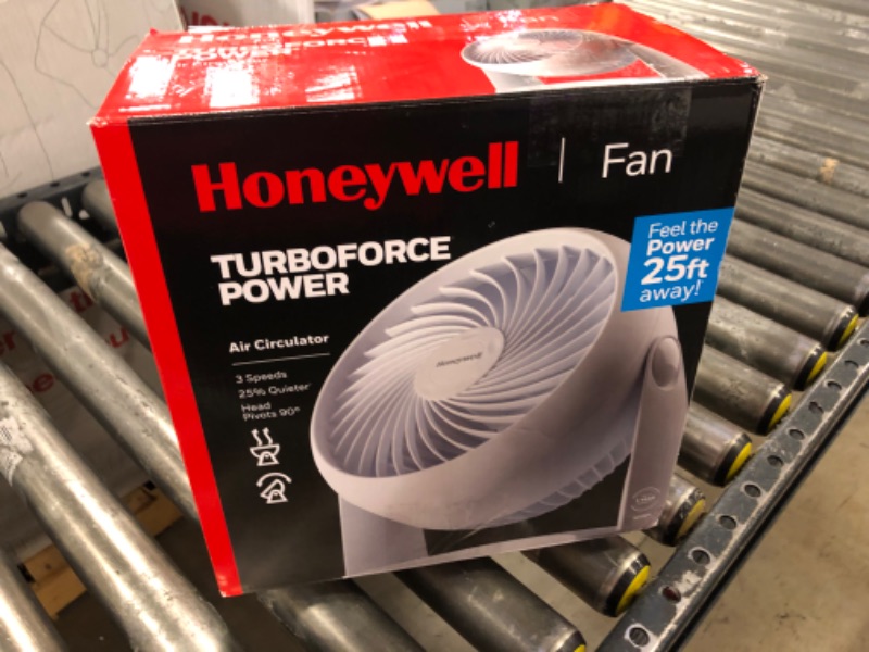 Photo 1 of Honeywell Turbo Force Table Air Circulator Fan


