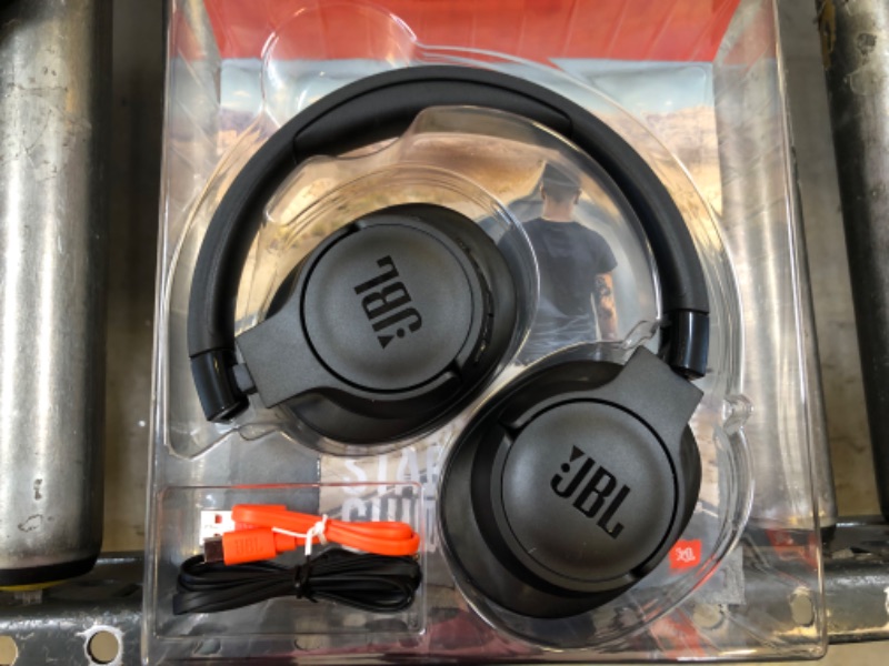 Photo 4 of JBL Tune 760 Noise Canceling Over-Ear Bluetooth Wireless Headphones - Black

