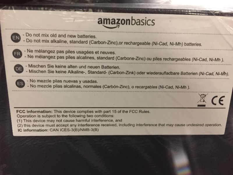 Photo 6 of Amazon Basics Fire Resistant Security Safe with Programmable Electronic Keypad - 1.24 Cubic Feet, 14.17 x 13.8 x 19.67 inches
(MAJOR DAMAGES TO BOX)