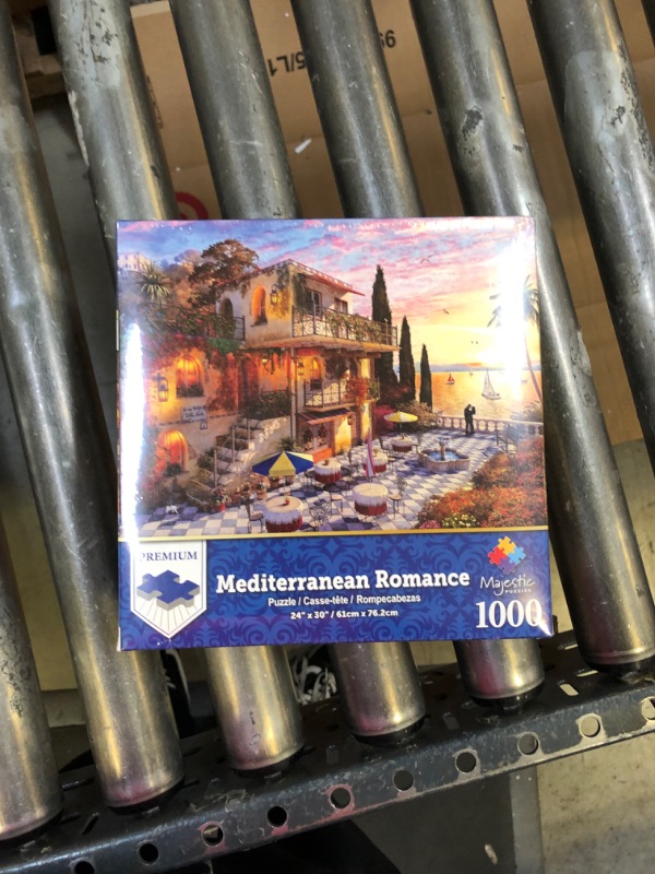 Photo 2 of 1000 Pc Mediterranean Romance Jigsaw Puzzle