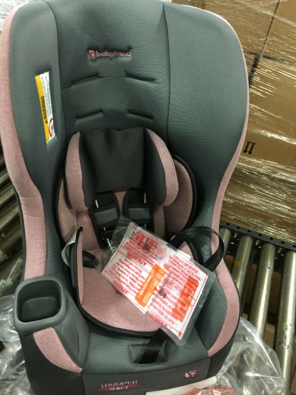 Photo 2 of Baby Trend Trooper 3-in-1 Convertible Car Seat, Cassis Pink
