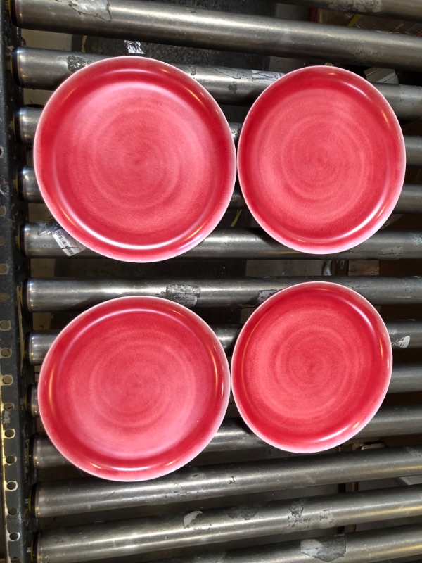Photo 2 of 4 --------10.5" Bamboo and Melamine Dinner Plate Red - Threshold

