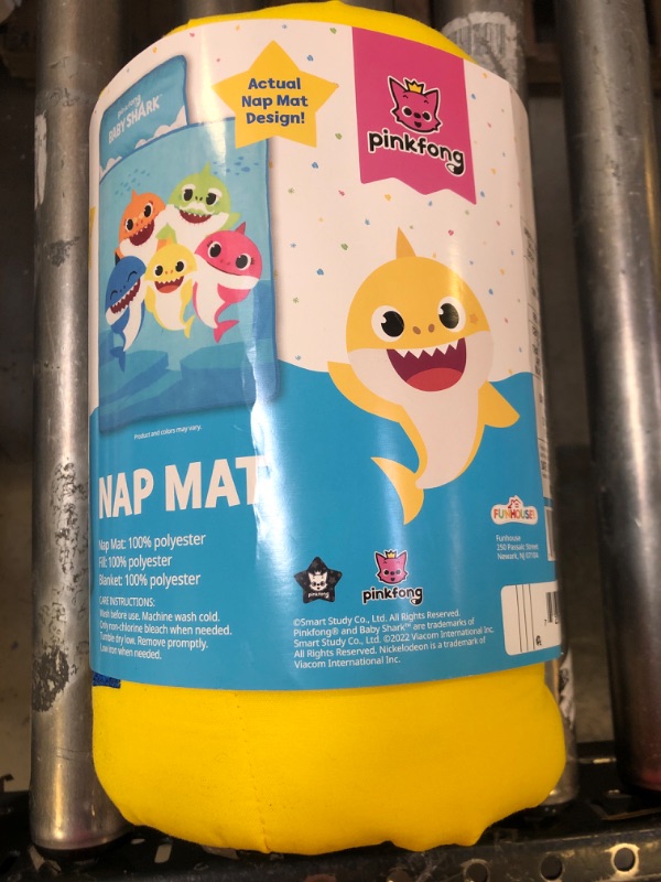 Photo 1 of Baby Shark Toddler Nap Pad