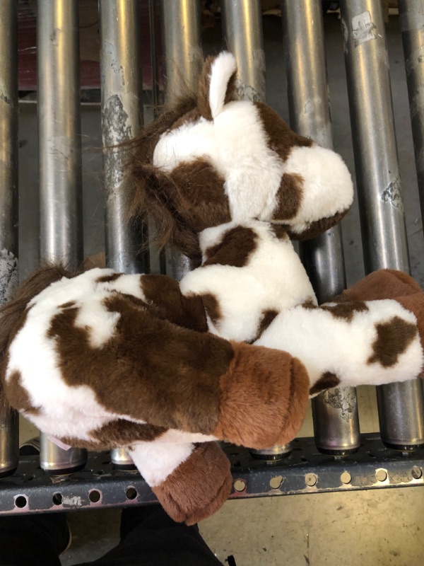Photo 3 of 2 ------- Animal Adventure Cuddle Colts Pinto Stuffed Animal ------ NEEDS CLEANING
