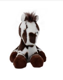 Photo 1 of 2 ------- Animal Adventure Cuddle Colts Pinto Stuffed Animal ------ NEEDS CLEANING

